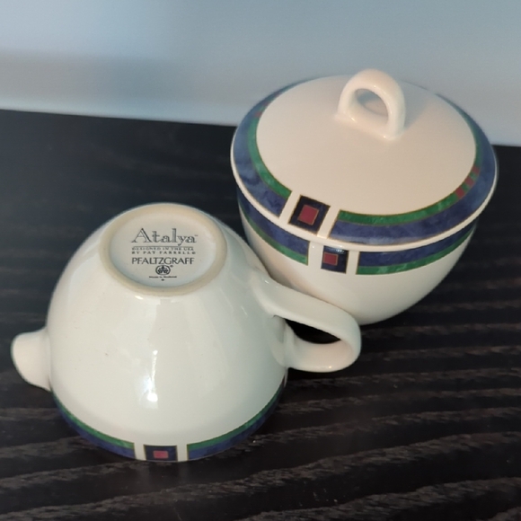 Pfaltzgraff Atalya Sugar and Creamer Set - Picture 9 of 9